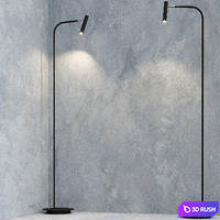 MINISPOT Floor lamp By Alma light 3D Model Vray