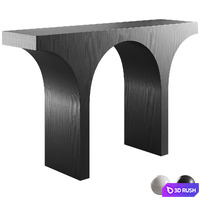 Trit House Villa Console Set 3D Model Vray, Corona