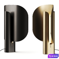 Punt Stockholm Table Lamp 3D Model Vray, Corona
