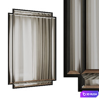 Orta INMYROOM Wall Mirror 3D Model Corona