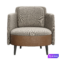 Armchair Fatt Konyshev 3D Model Corona