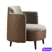 Armchair Fatt Konyshev 3D Model Corona
