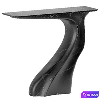 Modern Rectangular Console Table 3D Model Vray, Corona