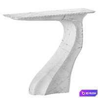 Modern Rectangular Console Table 3D Model Vray, Corona