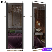 Floor Mirror AMF by ANDEAN 3D Model Vray, Corona