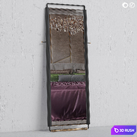 Floor Mirror AMF by ANDEAN 3D Model Vray, Corona