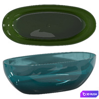 Abber Kristall AT9703 Aquamarine 3D Model Vray, Corona
