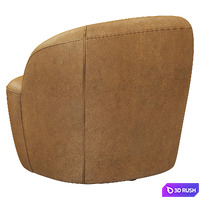 Restoration Hardware Emilia Leather Lounge Chair 3D Model Vray