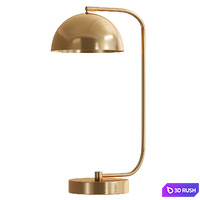 Valencia Table Lamp Brass 3D Model Corona