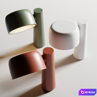 Gio Task Light scene 3D Model Vray, Corona