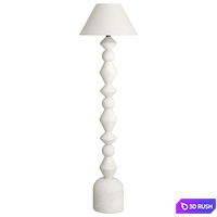 Faro Sculptura &amp; Emil Floor Lamps 3D Model Vray, Corona