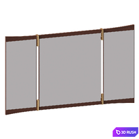Vanity Wall Mirror 3 3D Model Corona