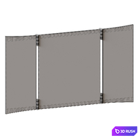 Vanity Wall Mirror 3 3D Model Corona