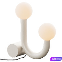 Table lamp Rigoberta by Robin Lamps 3D Model Corona