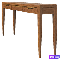 Restoration Hardware console Gael 3D Model Vray, Corona