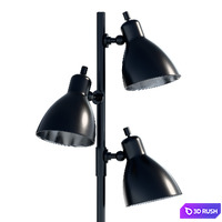 Nadide Tree Floor Lamp 3D Model Vray, Corona