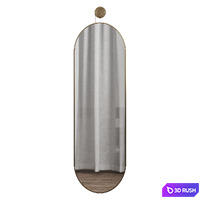 Mirror Soft Geometry by Koza Home 3D Model Corona