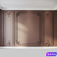 Wall moulding classic 3D Model Corona