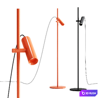 DOTS Floor lamp By Kettal 3D Model Vray, Corona