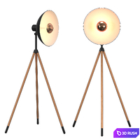 APOLLO Mega Floor Lamp 3D Model Vray, Corona