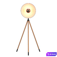 APOLLO Mega Floor Lamp 3D Model Vray, Corona