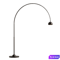 RH Floor lamp L'Arc 3D Model Corona