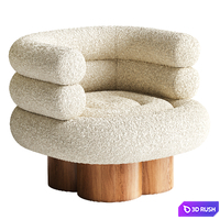 LANA CHAIR 3D Model Corona