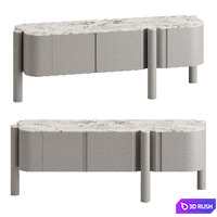 Nora Sideboard 3D Model Corona
