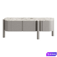 Nora Sideboard 3D Model Corona