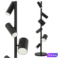 Can Floor Lamp 3D Model Corona