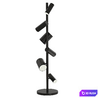 Can Floor Lamp 3D Model Corona