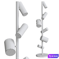 Can Floor Lamp 3D Model Corona