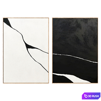 Abstract Painting Frame Set 3D Model Vray, Corona