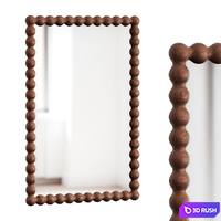 RECTANGULAR wall mirror by ZH 3D Model Vray, Corona