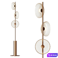 Floor lamp CRISPIN FL 3D Model Corona