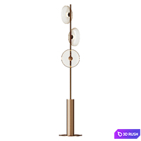 Floor lamp CRISPIN FL 3D Model Corona