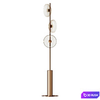 Floor lamp CRISPIN FL 3D Model Corona