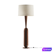 Lost Onslow Floor Lamp 3D Model Vray, Corona