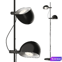 Ikea Folkbat Floor Lamp 3D Model Vray, Corona