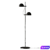 Ikea Folkbat Floor Lamp 3D Model Vray, Corona