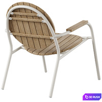 Garden chair Chassagne by LA REDOUTE INTERIEURS 3D Model Vray, Corona