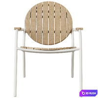 Garden chair Chassagne by LA REDOUTE INTERIEURS 3D Model Vray, Corona