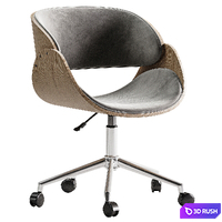 Office chair on wheels, Zoran 3D Model Corona