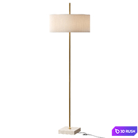 STOCKHOLM IKEA floor lamp 3D Model Vray, Corona