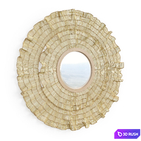 Coco Ruffle Mirror Palecek 3D Model