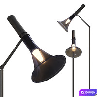 FLOOR LAMP - BAFFO/P 3D Model Vray, Corona