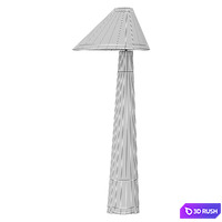 Alvin Floor Lamp 3D Model Corona