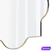 Mirror 552 3D Model Vray, Corona