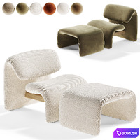 Avant Garde Armchair Bonaldo 3D Model Corona
