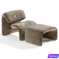 Avant Garde Armchair Bonaldo 3D Model Corona